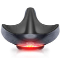 YS 5, YLG Wide Comfort Bike Saddle with Taillight-0